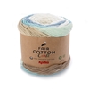 Fair Cotton Craft (502 - White-Beige-Pastel green-Water blue)