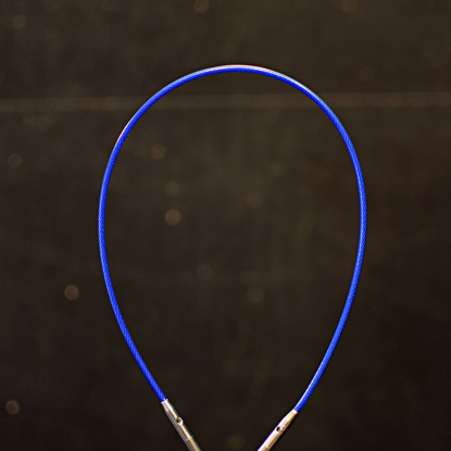 ChiaoGoo lankstus valas prisukamiems virbalams Twist Blue X-Flex